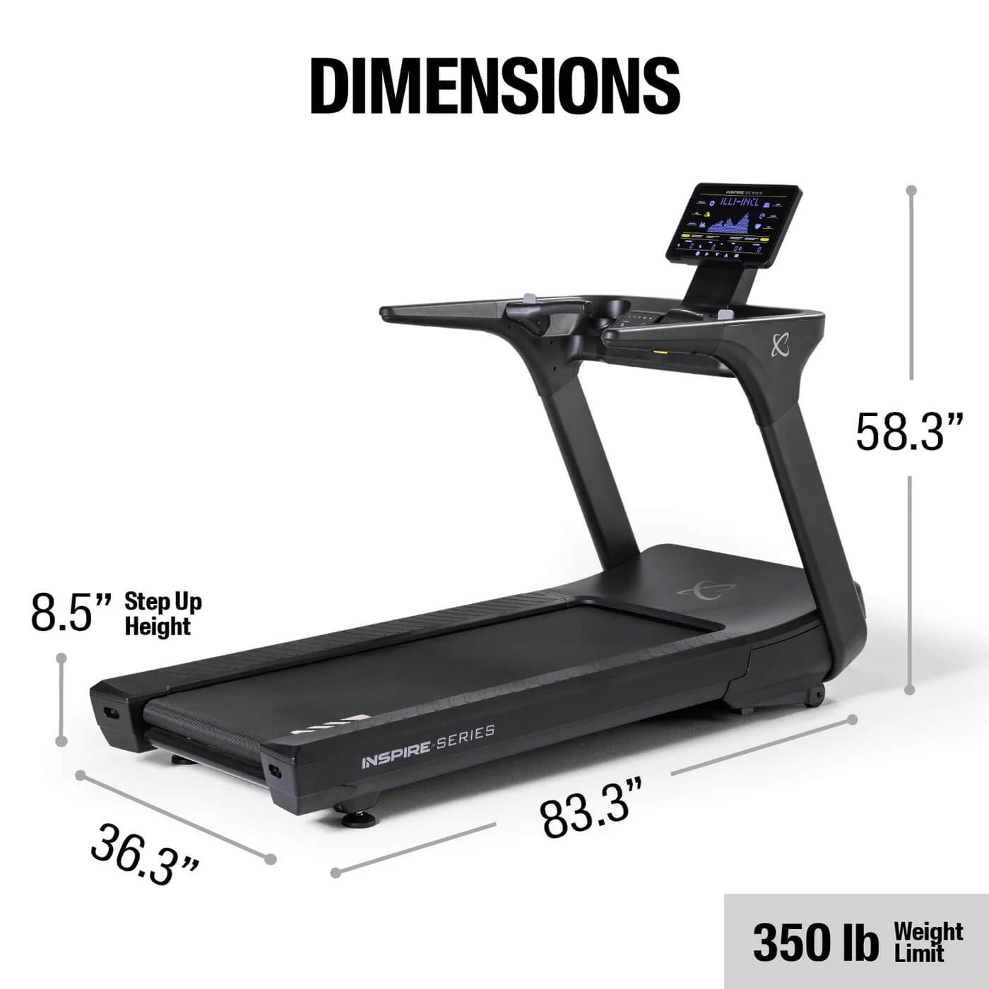 Inspire Series T7 Treadmill