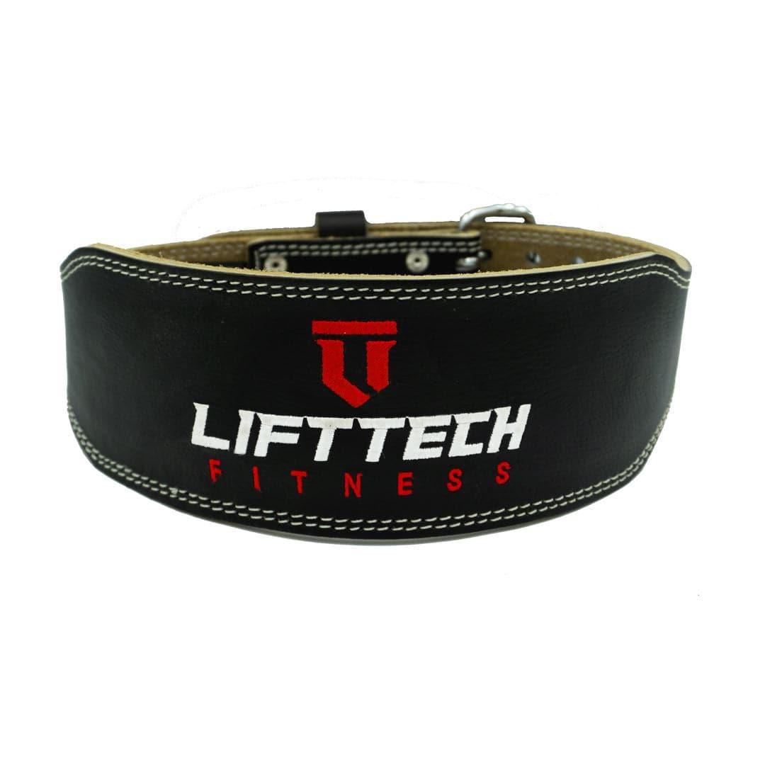 Lift Tech Fitness 4" Men's Padded Leather Belt - Top Fitness Store