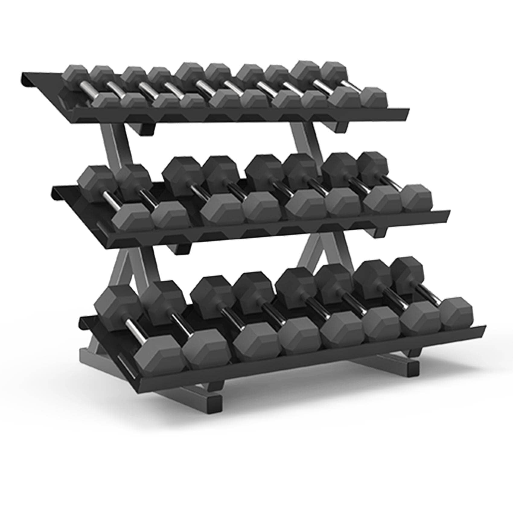 Stadium 3-Tier Flat Tray Rack